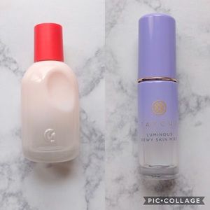Glossier You & TATCHA Luminous Dewy Skin Mist
